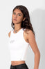 Top Tank Bordado White